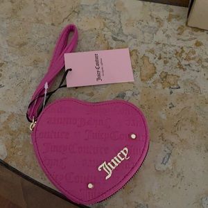 Juicy authentic wallet heart shape